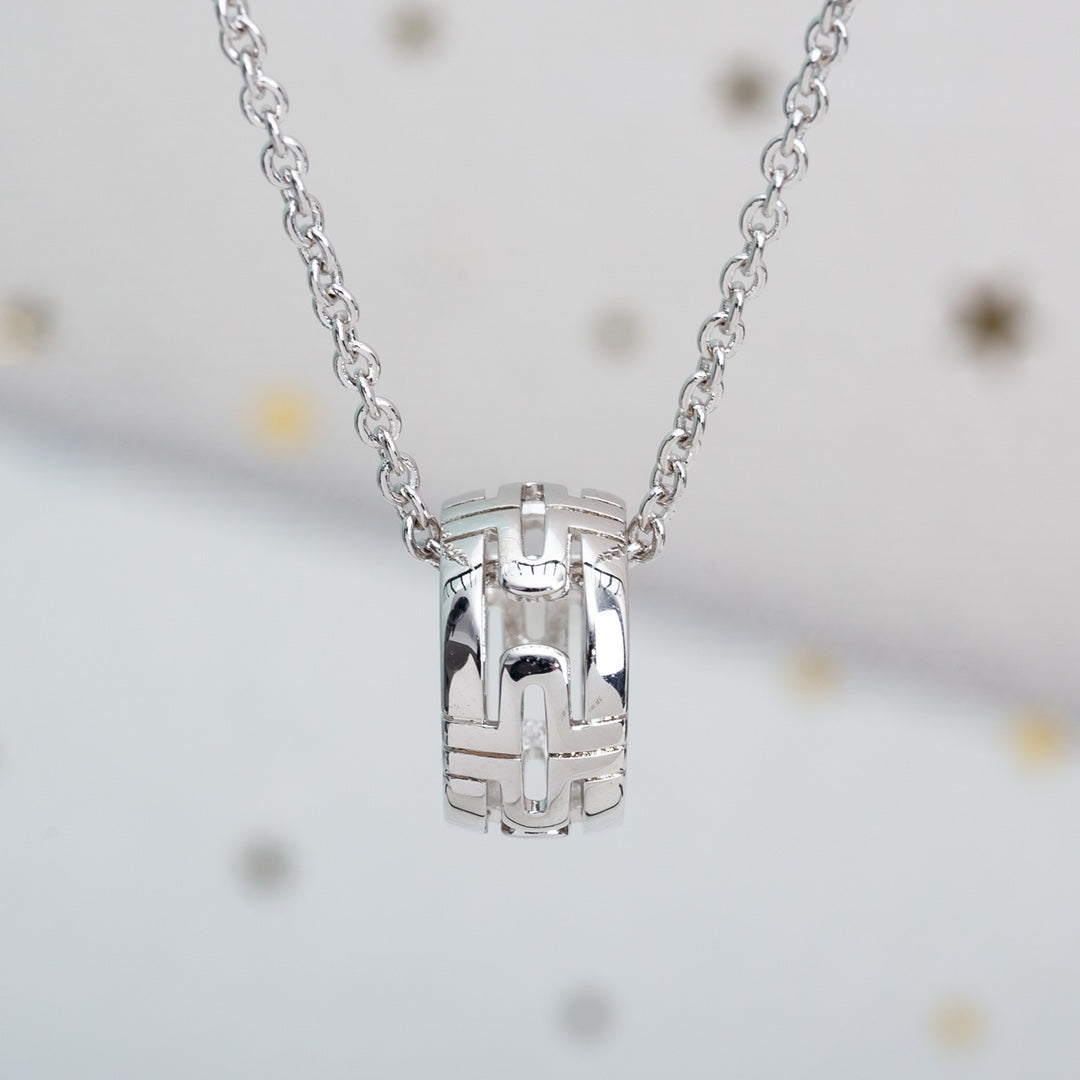 [Clover Jewelrys]PARENTESI NECKLACE SILVER