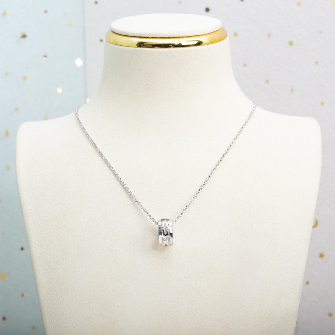 [Clover Jewelrys]PARENTESI NECKLACE SILVER