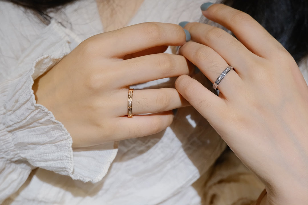 [Clover Jewelrys]LOVE RING 2.65MM DIAMOND