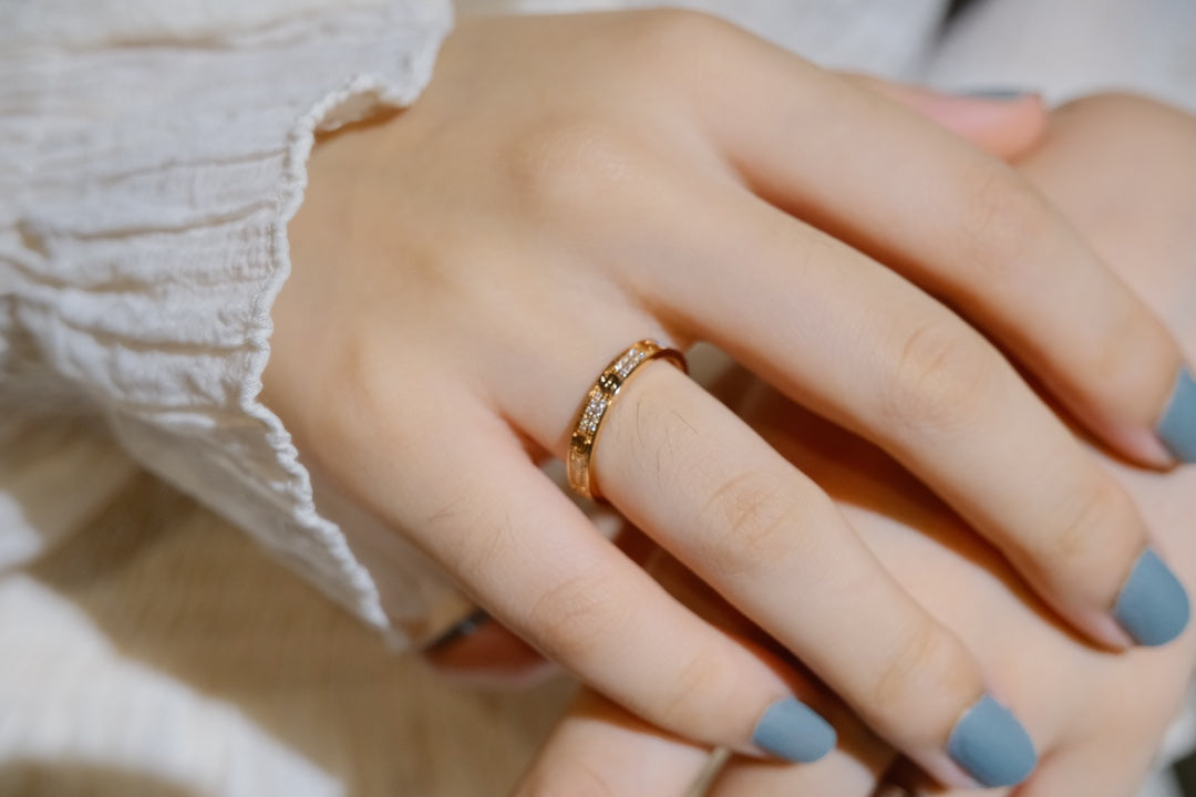 [Clover Jewelrys]LOVE RING 2.65MM DIAMOND