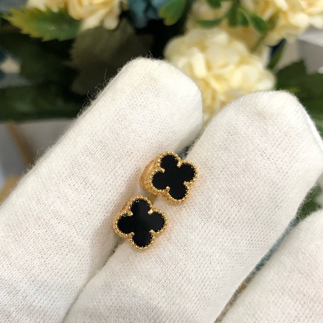 [Clover Jewelrys]CLOVER MINI GOLD EARRINGS