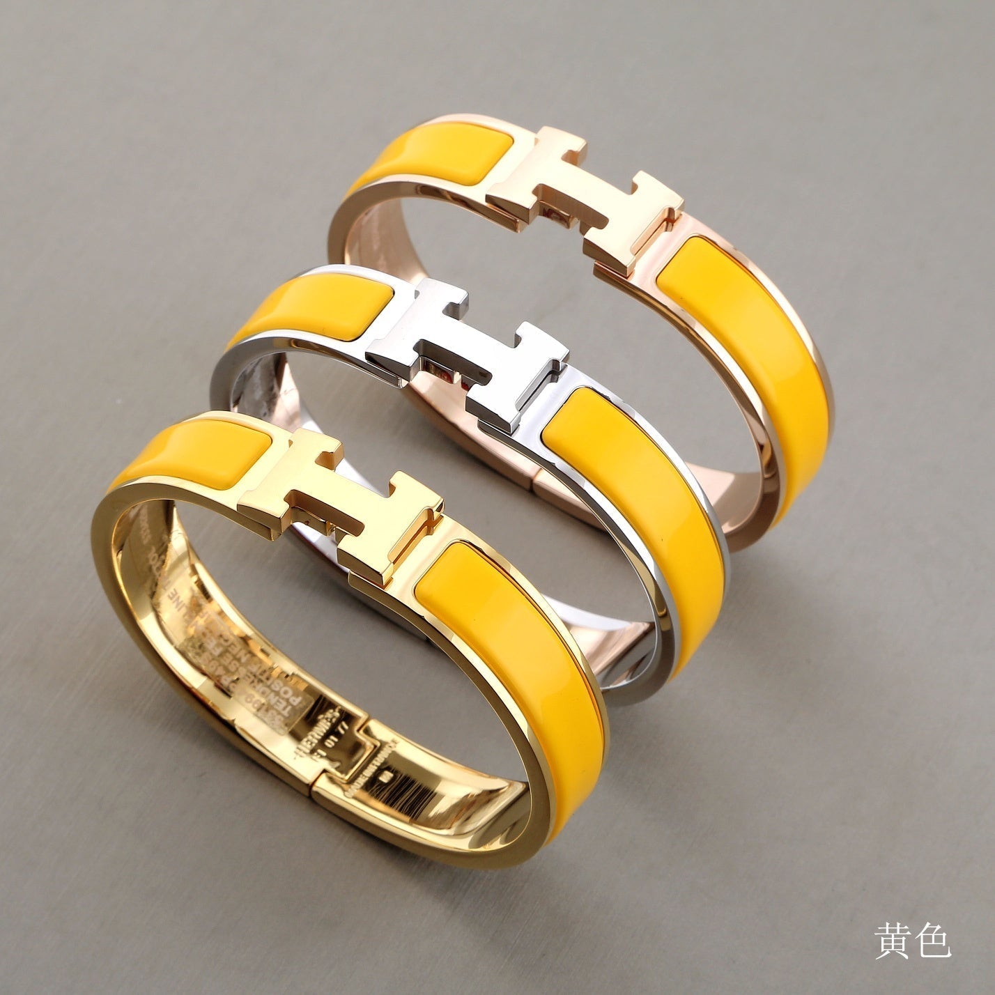 [Clover Jewelrys]H YELLOW BRACELET