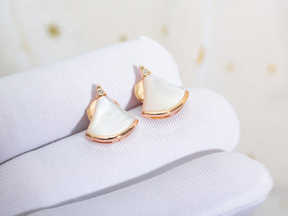 [Clover Jewelrys]DIVAS DREAM EARRINGS PINK GOLD