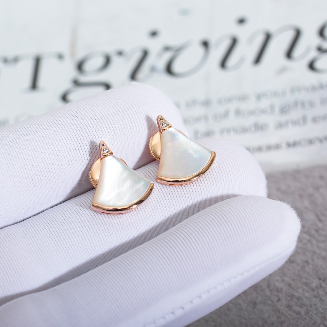 [Clover Jewelrys]DIVAS DREAM EARRINGS PINK GOLD