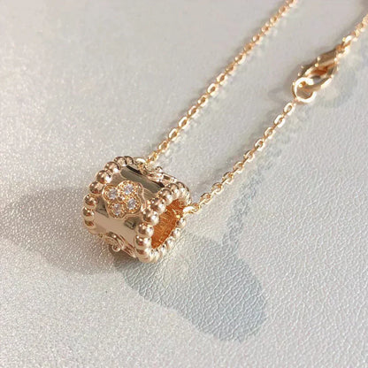 [Clover Jewelrys]PERLEE PEDANT NECKLACE GOLD / ROSE GOLD