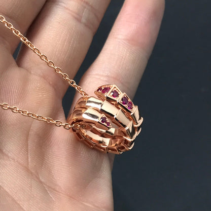 [Clover Jewelrys]SERPENTI PEDANT NECKLACE