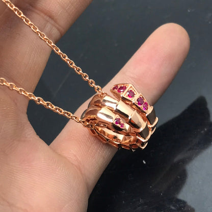 [Clover Jewelrys]SERPENTI PEDANT NECKLACE