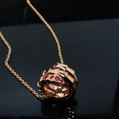 [Clover Jewelrys]SERPENTI PEDANT NECKLACE