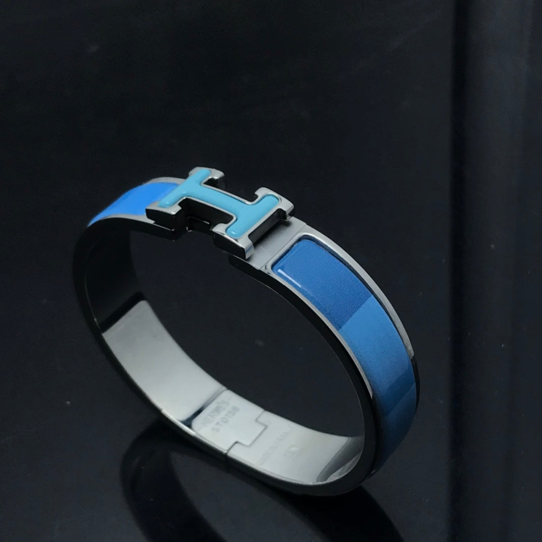 [Clover Jewelrys]H BRACELET BLUE RAINBOW CERAMIC