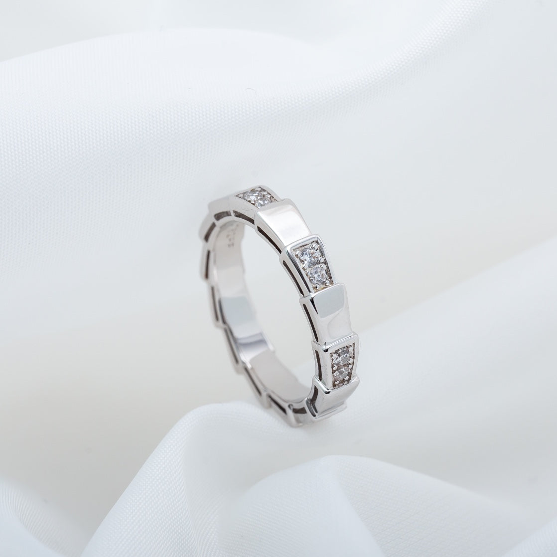 [Clover Jewelrys]SERPENTI RING SILVER  3MM