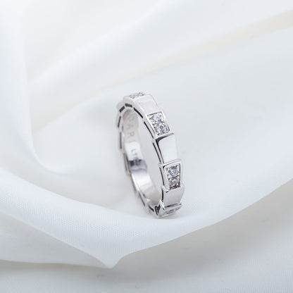 [Clover Jewelrys]SERPENTI RING SILVER  3MM