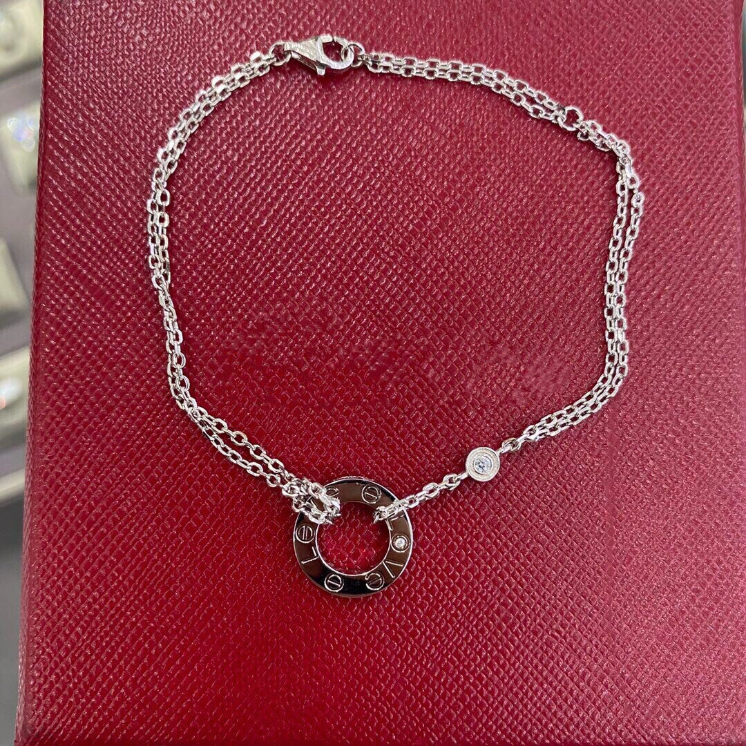 [Clover Jewelrys]LOVE BRACELET 2 DIAMOND