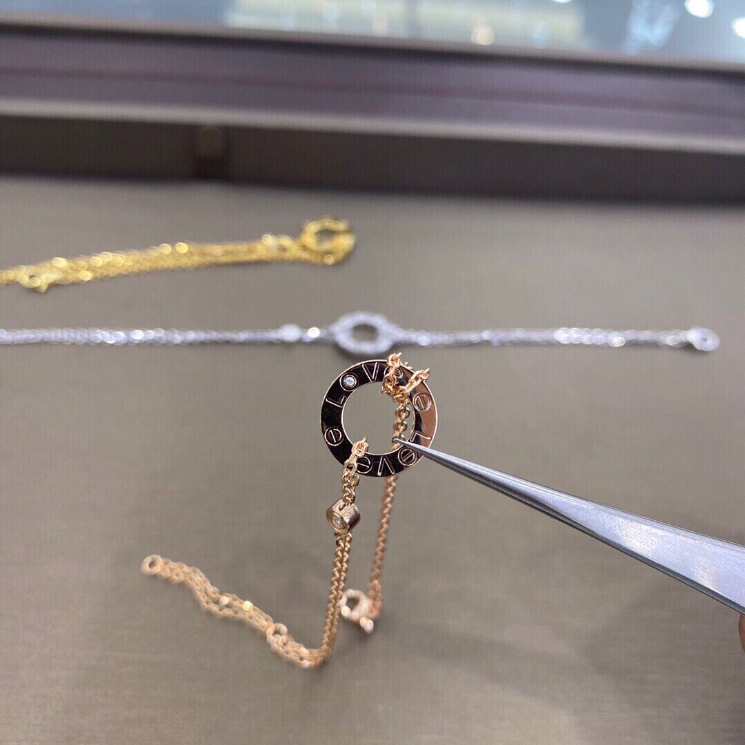 [Clover Jewelrys]LOVE BRACELET 2 DIAMOND