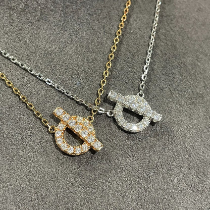 [Clover Jewelrys]ECHAPEE NECKLACE DIAMOND