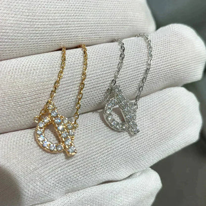 [Clover Jewelrys]ECHAPEE NECKLACE DIAMOND