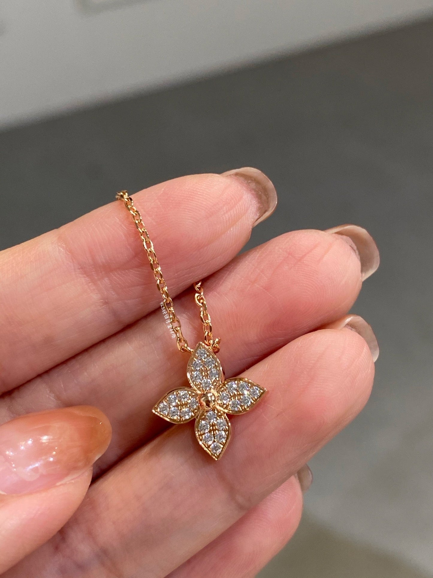 [Clover Jewelrys]STAR DIAMOND NECKALCE