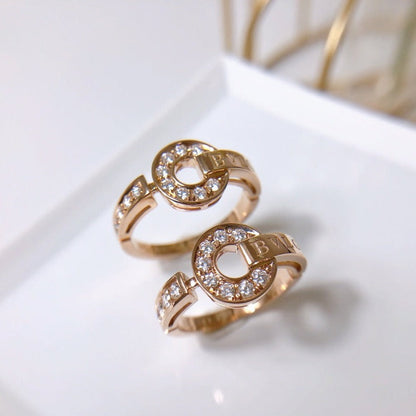 [Clover Jewelrys]DREAM RING DIAMOND PINK GOLD