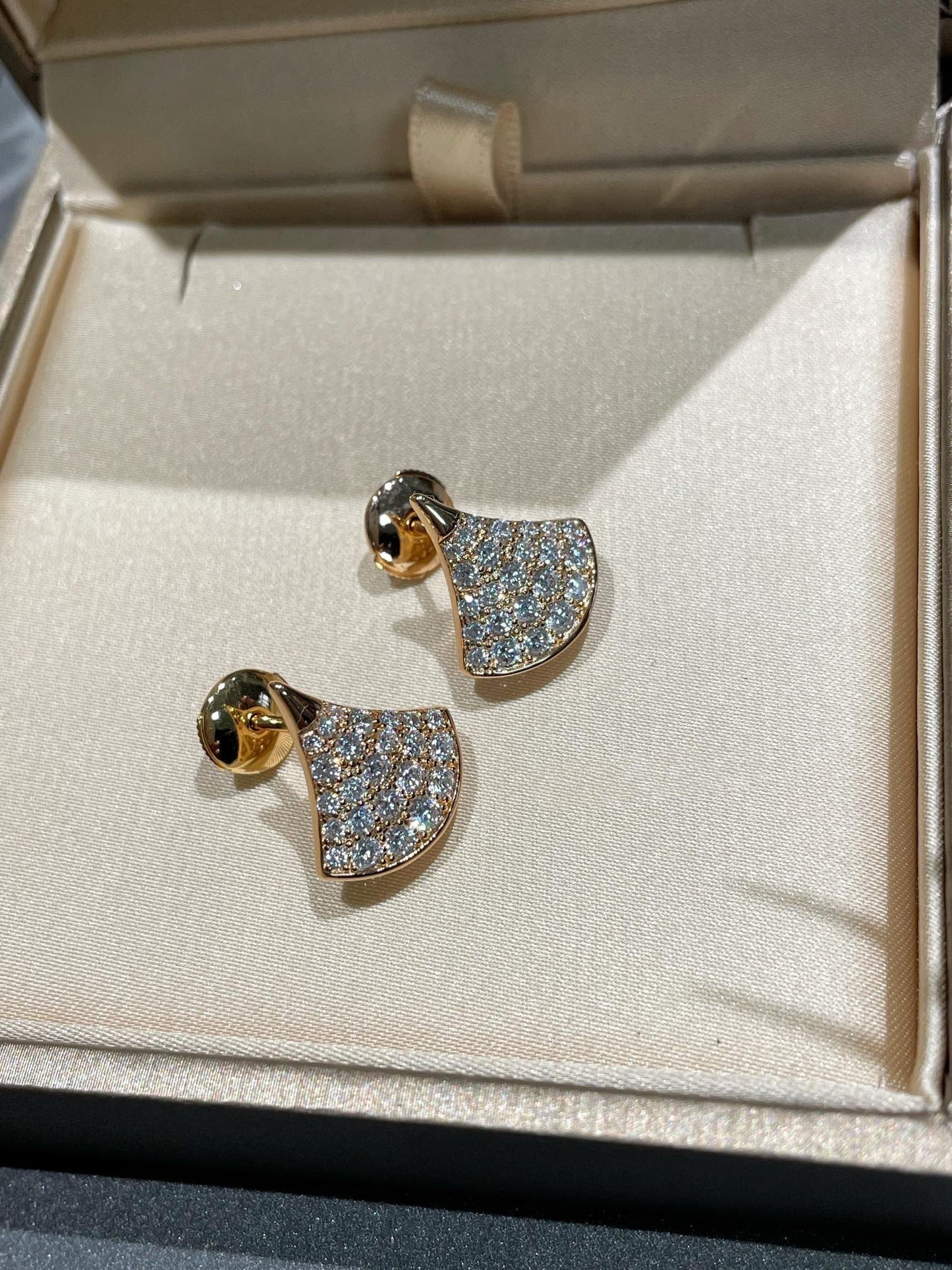 [Clover Jewelrys]DREAM STUD EARRINGS DIAMOND