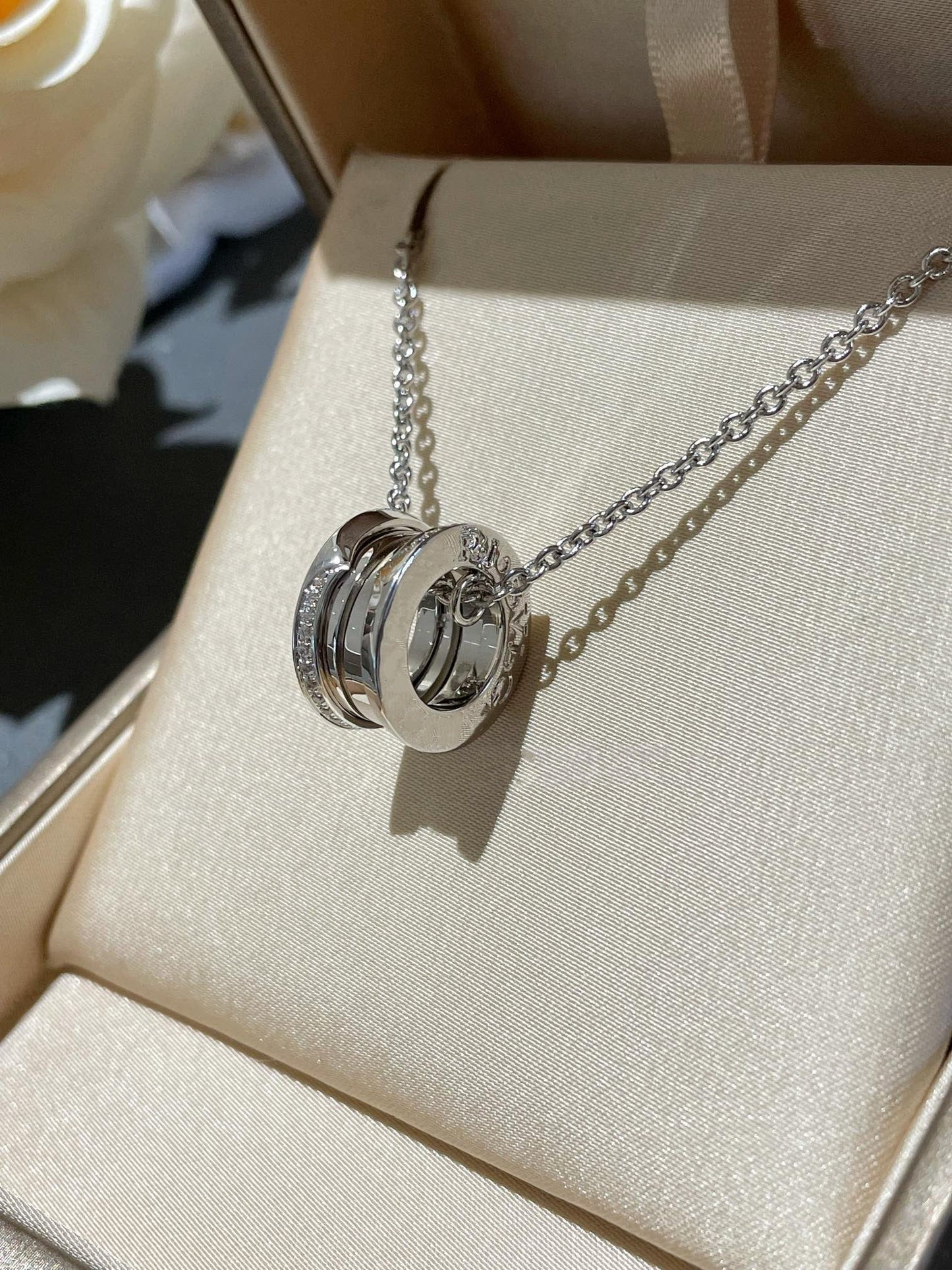 [Clover Jewelrys]ZERO 1 NECKLACE DIAMOND