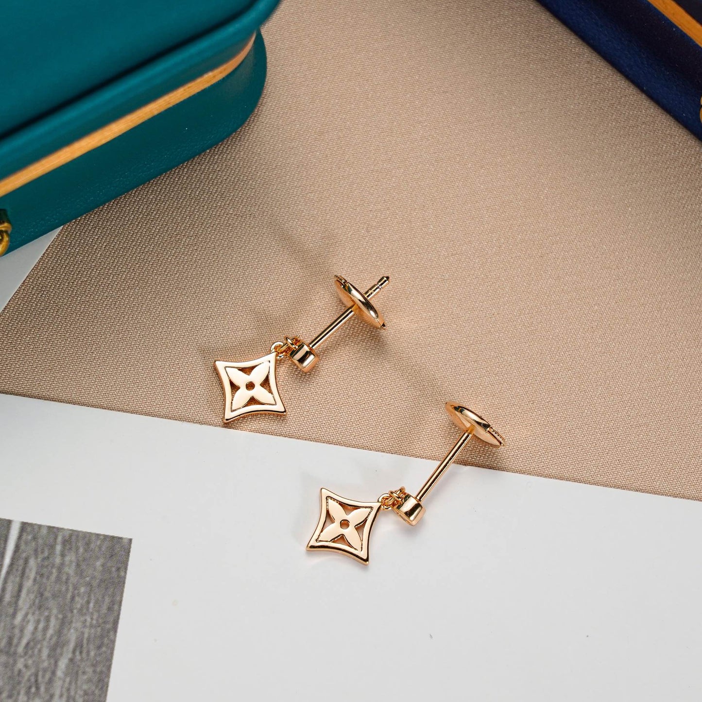 [Clover Jewelrys]STAR EARRINGS GOLD