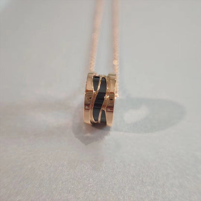 [Clover Jewelrys]ZERO 1 NECKLACE PINK GOLD