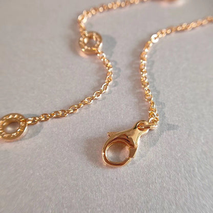 [Clover Jewelrys]ZERO 1 NECKLACE PINK GOLD