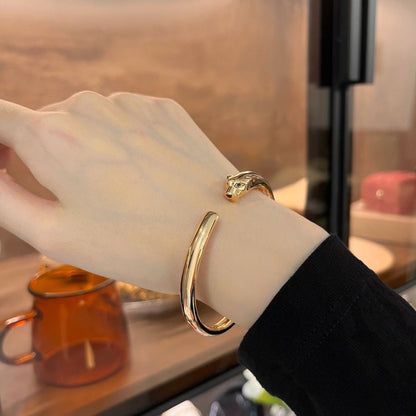 [Clover Jewelrys]PANTHERE GOLD OPEN BRACELET