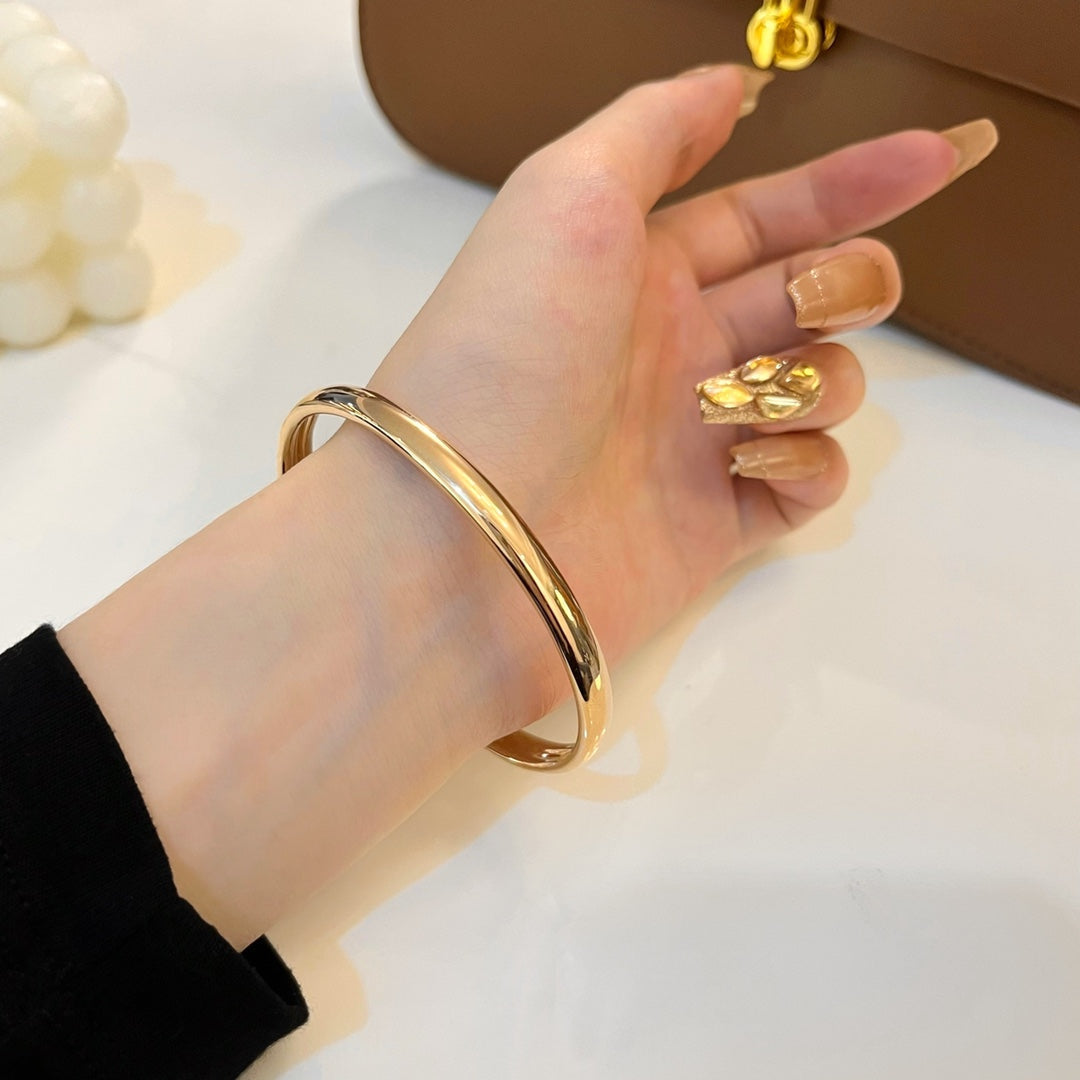 [Clover Jewelrys]PANTHERE GOLD OPEN BRACELET