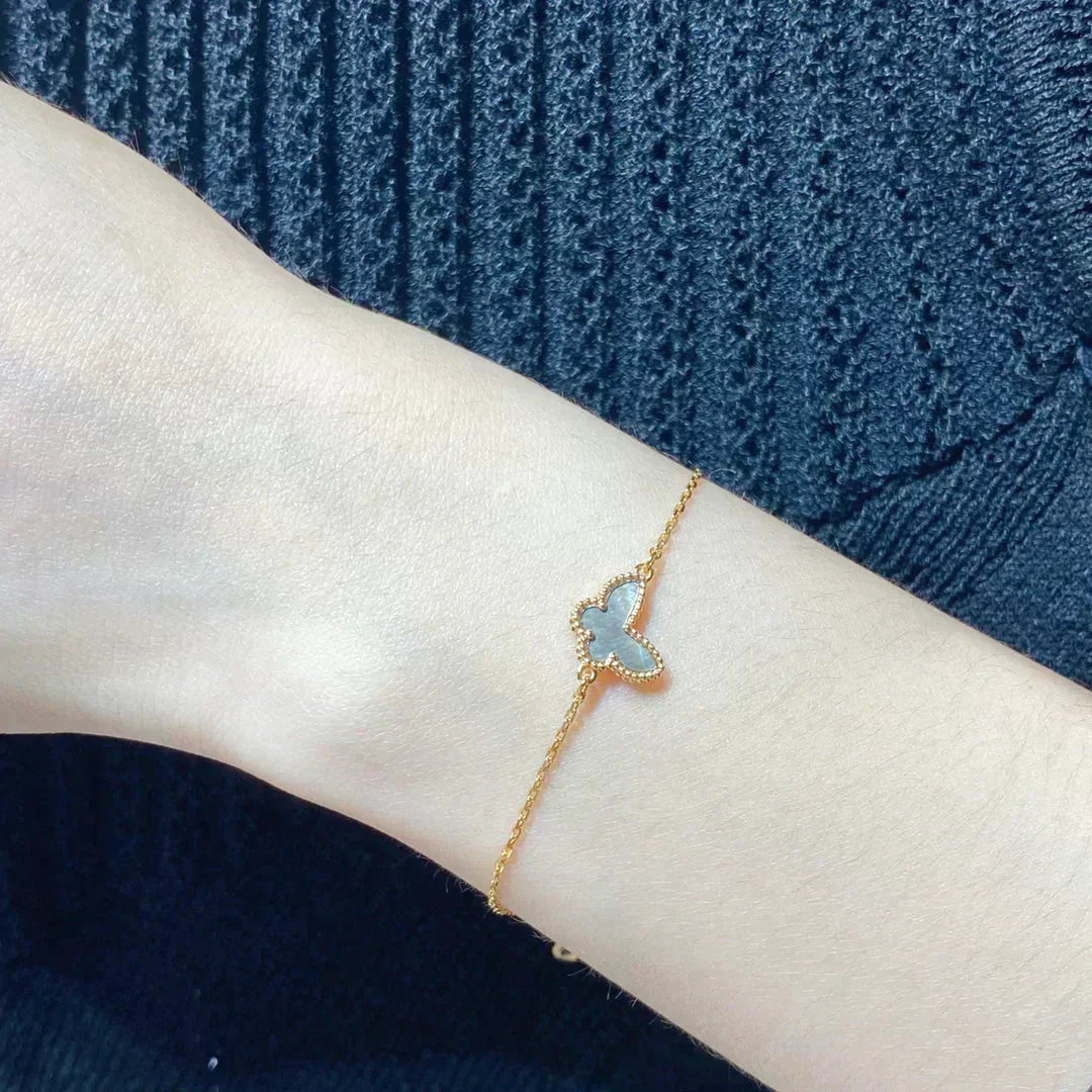 [Clover Jewelrys]BUTTERFLY DARK MOP BUTTERFLY BRACELET