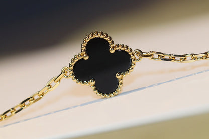 [Clover Jewelrys]CLOVER 20 MOTIFS ONYX ROSE GOLD