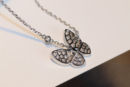 [Clover Jewelrys]BUTTERFLY DIAMOND NECKLACE