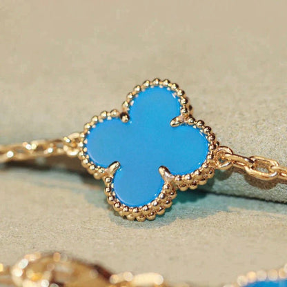 [Clover Jewelrys]CLOVER 20 MOTIFS TURQUOISE GOLD