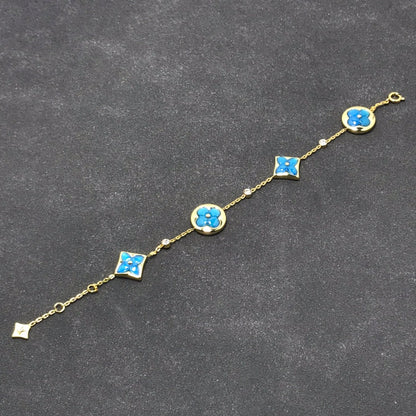 [Clover Jewelrys]STAR AND SUN TURQUOISE 4 MOTIFS 3 DIAMONDS