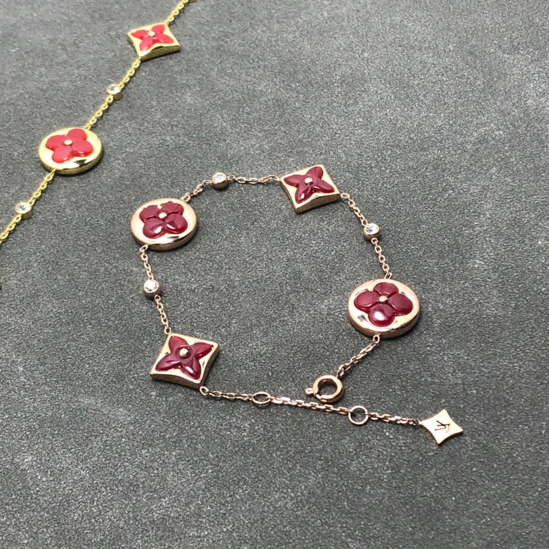 [Clover Jewelrys]STAR AND SUN CARNELIAN 4 MOTIFS 3 DIAMONDS