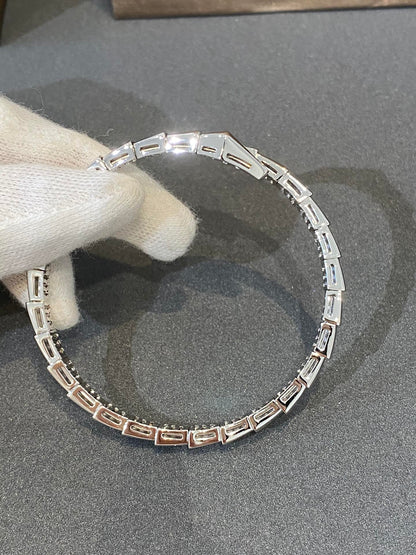 [Clover Jewelrys]SERPENTI BRACELET DIAMONDS SILVER