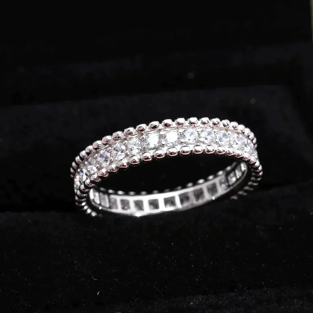 [Clover Jewelrys]PERLEE DIAMOND SILVER RING