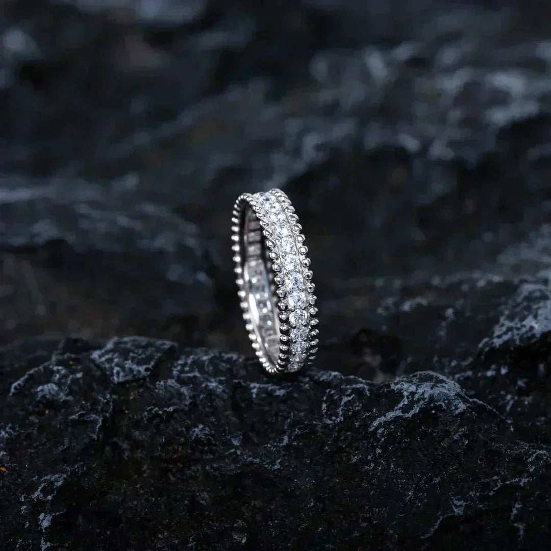 [Clover Jewelrys]PERLEE DIAMOND SILVER RING