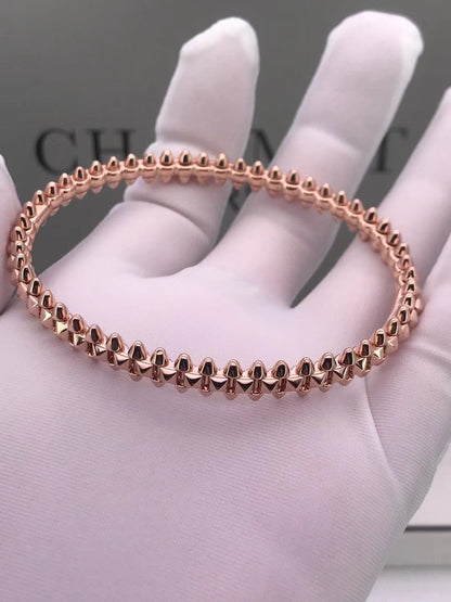 [Clover Jewelrys]CLASH PINK GOLD BRACELET