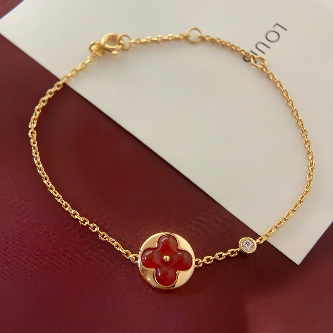 [Clover Jewelrys]SUN PEDANT CARNELIAN BRACELET