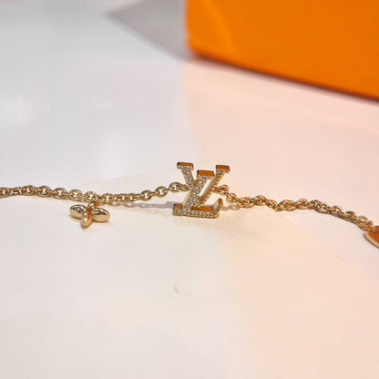 [Clover Jewelrys]LOGO STAR MOTIF GOLD BRACELET