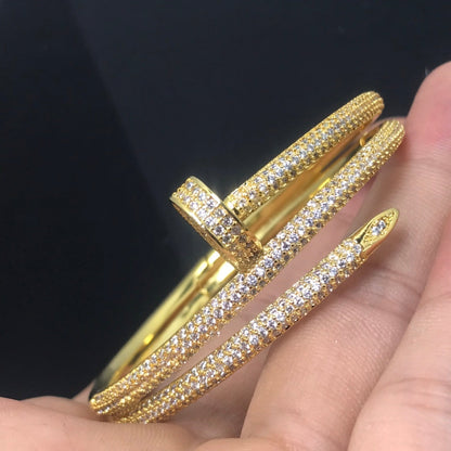 JUSTE BRACELET 3.5MM DOUBLE ROWS DIAMOND