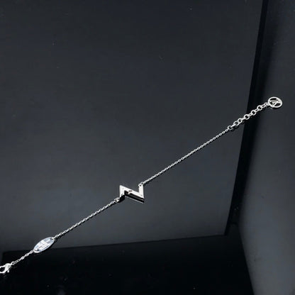 [Clover Jewelrys]VOLT LV LOGO BRACELET