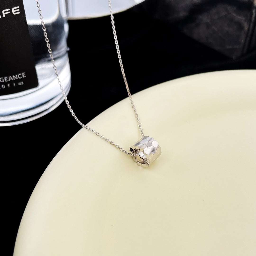 [Clover Jewelrys]BEE MINI PEDANT DIAMOND NECKLACE