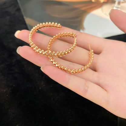 [Clover Jewelrys]CLASH HOOP EARRINGS