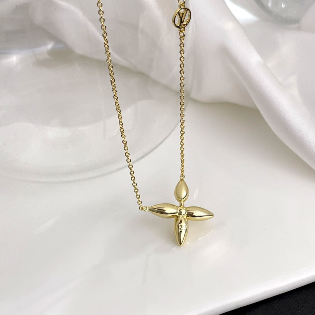 [Clover Jewelrys]LOUISETTE GOLD NECKLACE