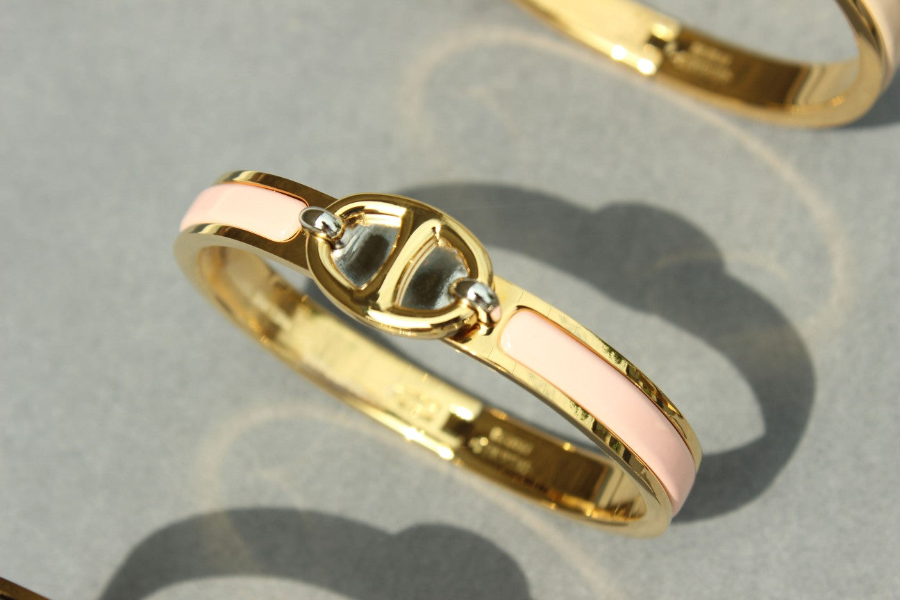 [Clover Jewelrys]CLIC CHAINE GOLD BRACELET