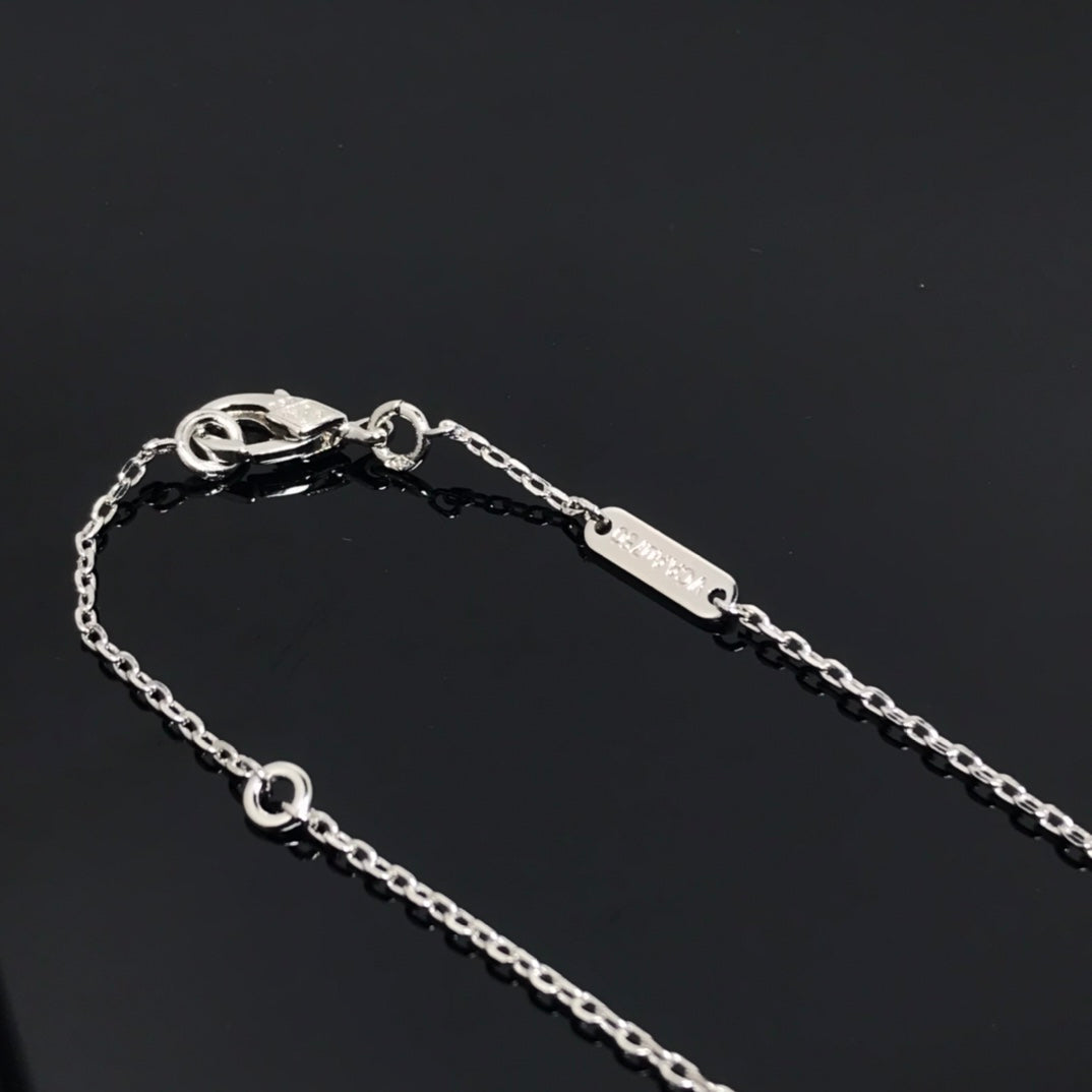 [Clover Jewelrys]CLOVER PIETERSITE SILVER LONG NECKLACE