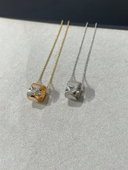 [Clover Jewelrys]LIENS EVIDENCE DIAMOND NECKLACE