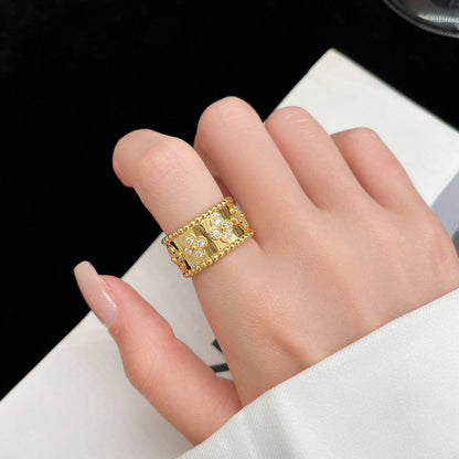 [Clover Jewelrys]PERLEE DIAMOND LARGE RING