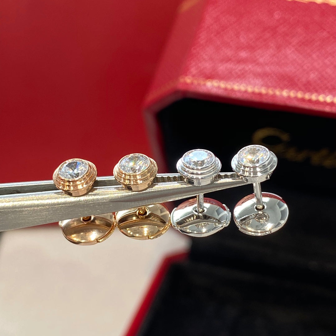 [Clover Jewelrys]DAMOUR DIAMOND EARRINGS